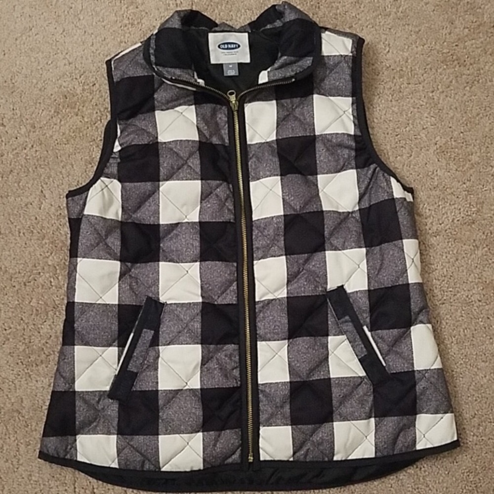 Like new Old Navy Checkered vest